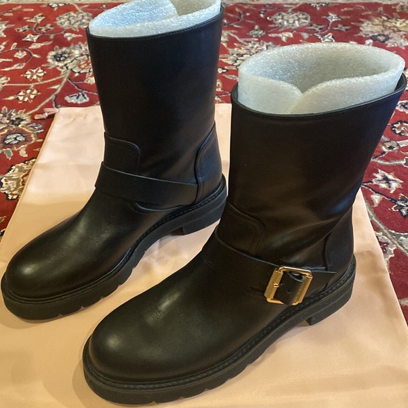 Stuart Weitzman Ryder Lift Bootie Black 38.5 / 8B NIB - Picture 2 of 13